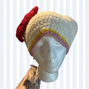 Hello Kitty Crochet Cat Ear Beanie